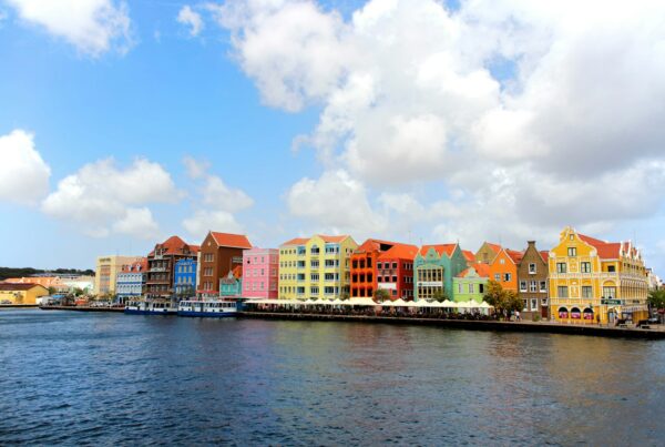 Casas de colores de Willemstad, Curazao